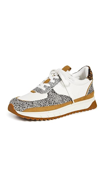 Madewell Women's Kickoff Trainer Sneakers in Neutral Colorblock Leather