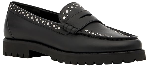 Paige Womens Ellis Studded Flat