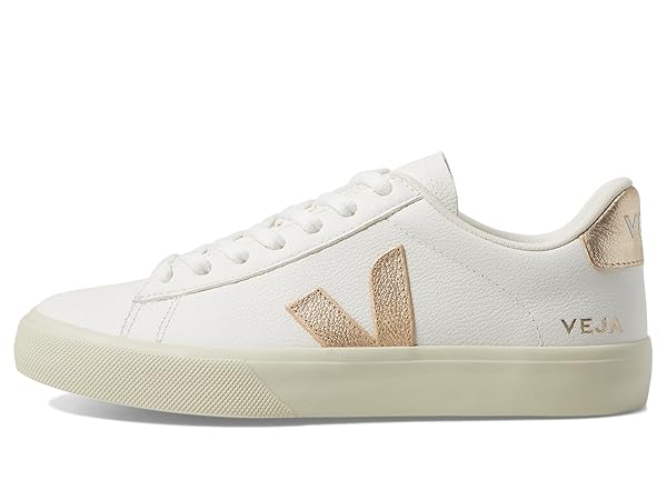 VEJA, Women, Campo, Extra White/Platine, 11.5, Medium