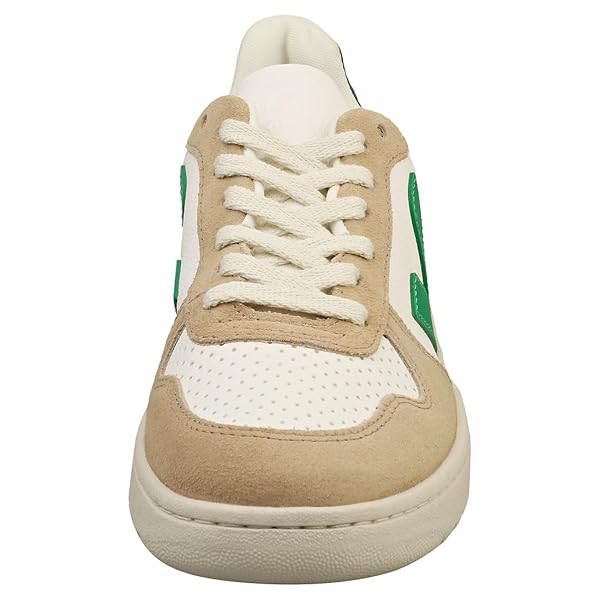VEJA Women V-10 Extra White/Emeraude/Sahara EU 37 (US Women's 6) Medium