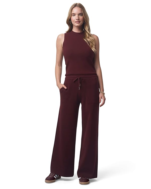 Splendid Women's Splendid X @Cellajaneblog Sweater Wide Leg Pant
