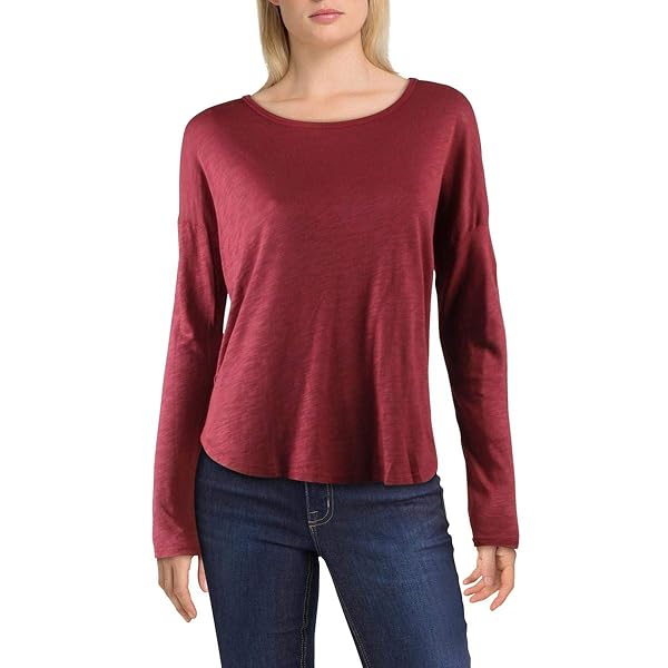 Splendid Women Long Sleeve Crew