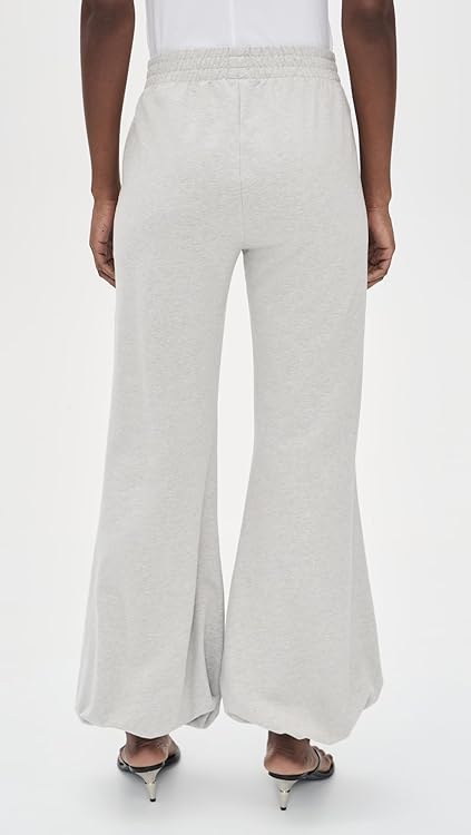 Norma Kamali Women's Boyfriend Puff Jog Sweatpants