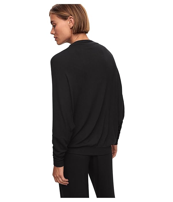 Eberjey Women's Cozy Time Mock Neck Pullover