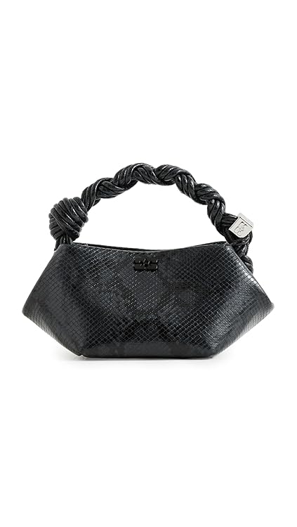 Ganni Women's Mini Snake Bou Bag