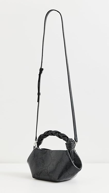 Ganni Women's Mini Snake Bou Bag