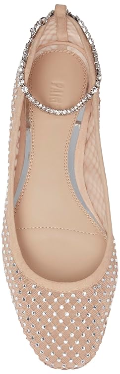 PAIGE Women's Janine with Rhinestone Flat Ballet