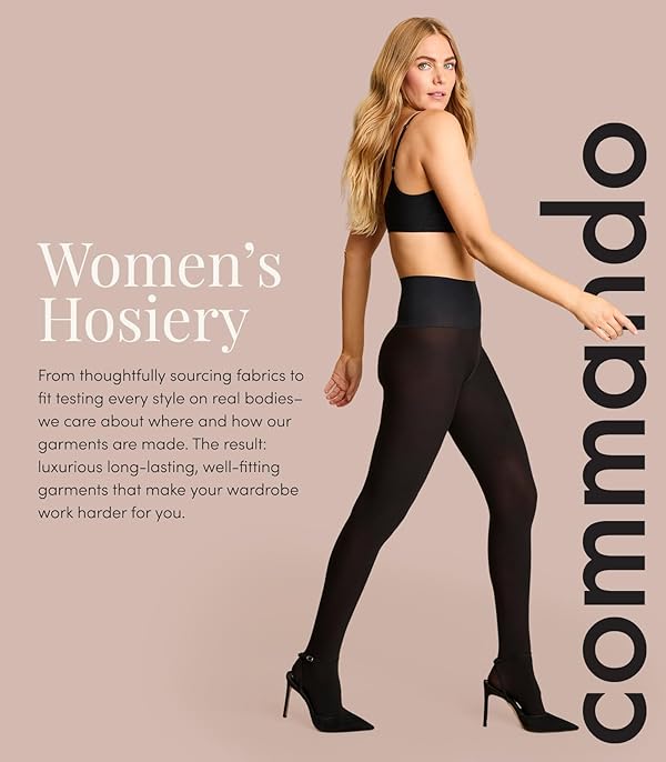 commando Women's The Essential Backseam Tights