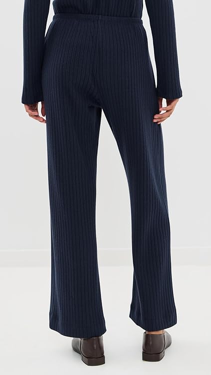 DONNI. Women's The Sweater Rib Simple Pants