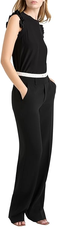 Cinq à Sept Women's Woven Ruffle Lenore Top