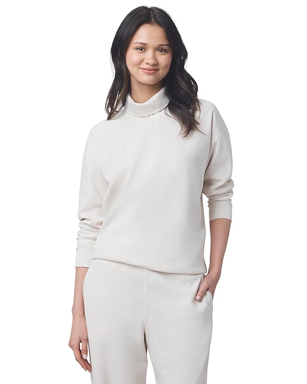 Splendid Women's Splendid X @Cellajaneblog Mock Neck