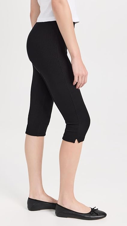 DONNI. Women's The Rib Petal Pusher Trousers