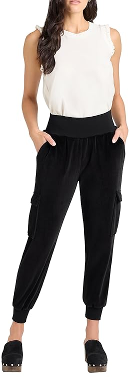 Cinq à Sept Womens Velour Giles Pant