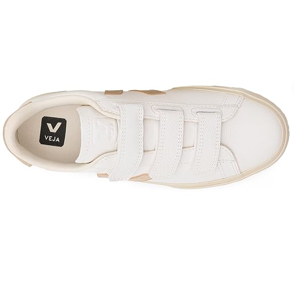 Veja Women's Recife Logo Sneakers, Extra/White/Platine, 6.5 Medium US