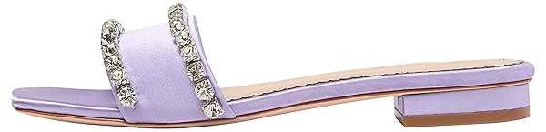 Cinq à Sept Women's Catherine Crystal Slide Sandal