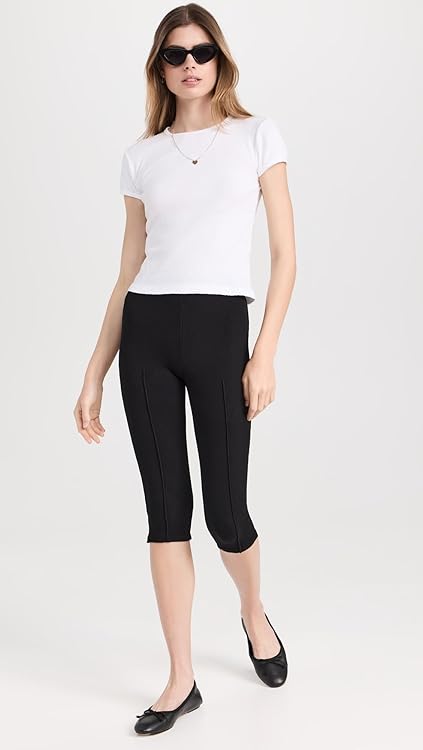 DONNI. Women's The Rib Petal Pusher Trousers