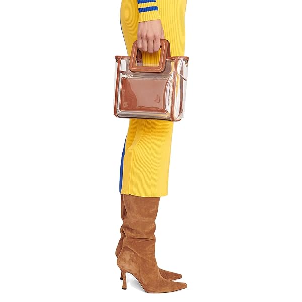 STAUD Women's Pittsburgh Steelers Clear Mini Shirley Bag