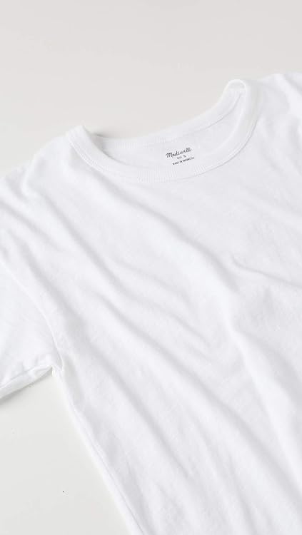 Madewell Women's Whisper Cotton Rib Crewneck Tee