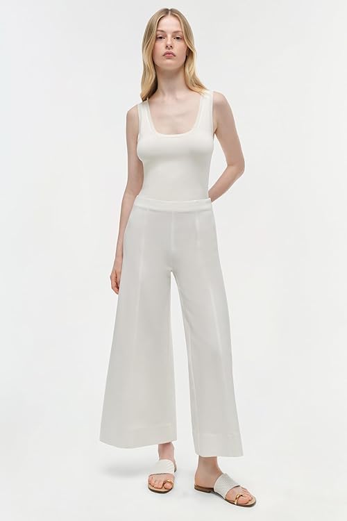 Kallin Cotton Cropped Pant