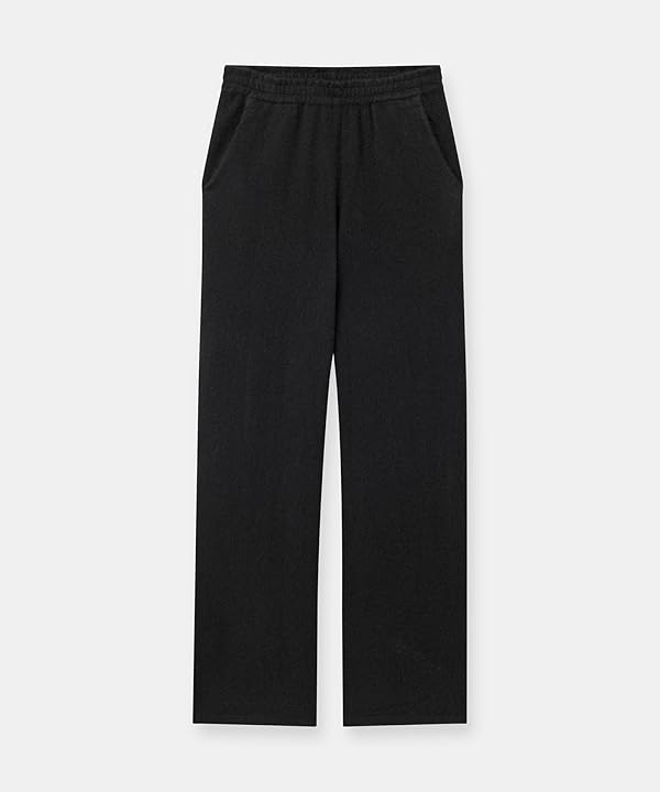 NAADAM Women's Signature Cashmere Paperbag Wide Leg Pants
