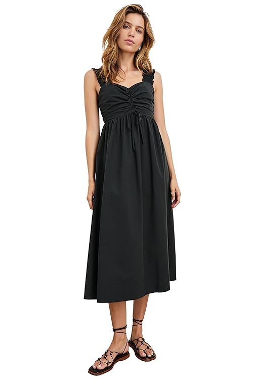 IRISA DRESS - BLACK