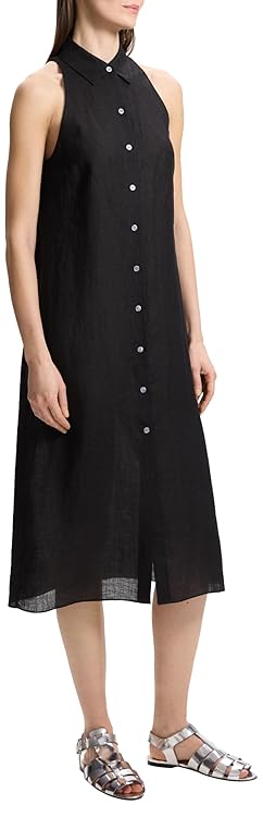 Theory Women's Halter Neck Shirt Dress