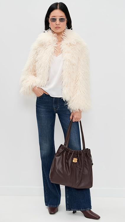 Cinq à Sept Women's Geraldine Faux Fur Coat