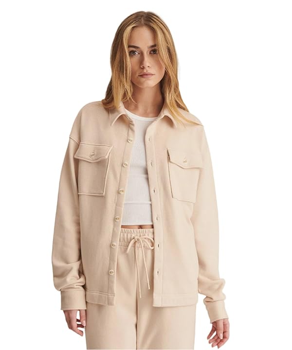 Naadam Unisex Unisex Terry Shirt Jacket