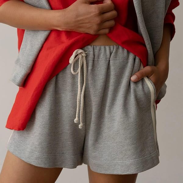 The Stripe Eco-Terry Short