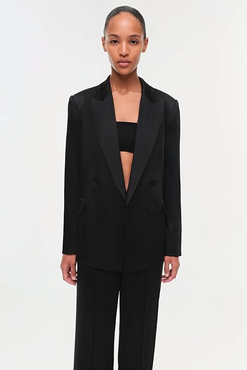 Norah Satin Blazer