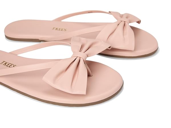 TKEES Women's Lily Oversized Bow Flip Flops