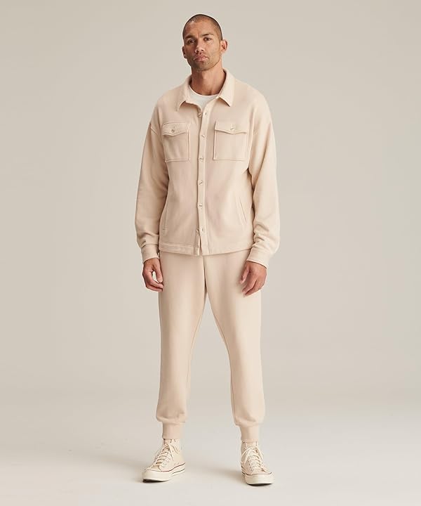Naadam Unisex Unisex Terry Shirt Jacket