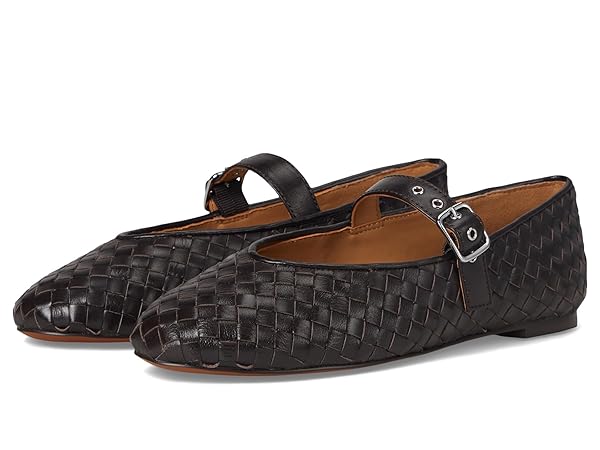 Madewell Womens Hera Grommet Mary Jane Flat