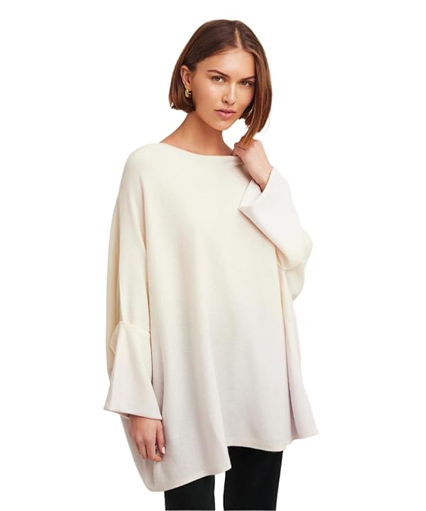 NAADAM Women's Ombre Poncho Sweater
