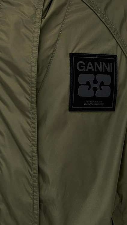Ganni Women's Flyweight Nylon Barn Jacket