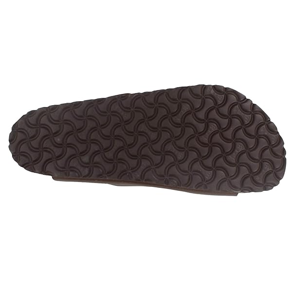 Birkenstock Women's Arizona Birko-Flo Dark Brown Birko-flor Sandals - 43R EU (US Men EU's 10-10.5,US Women EU's 12-12.5)