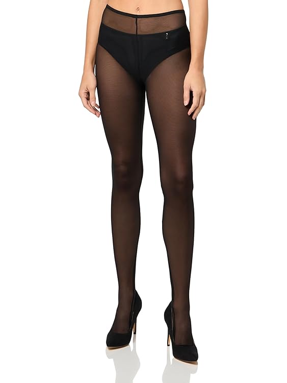 NORMA KAMALI Women's Legging W/Footie W/O Waistband, Black