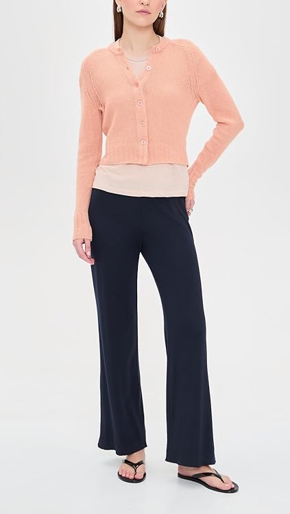 DONNI. Women's The Baby Scallop Sweatpants