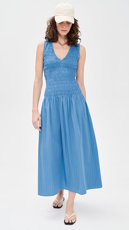 FAITHFULL Women's Palomar Midi Dress