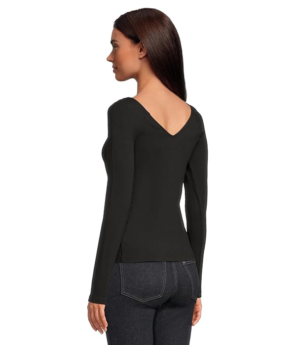 Madewell Women's Double V-Neck Top