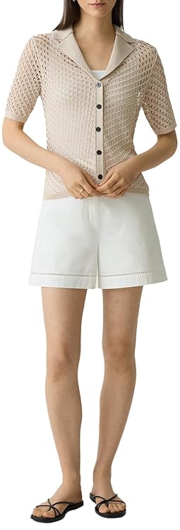 Theory Women's Ss Camp SRT S