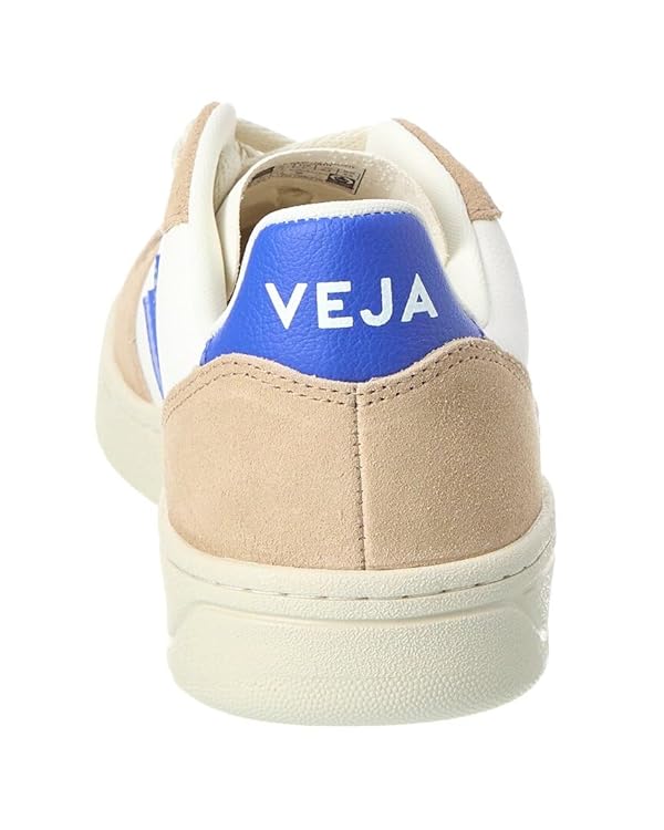 VEJA Women's V-10 Sneaker, Extra White/Paros/Sahara, 5