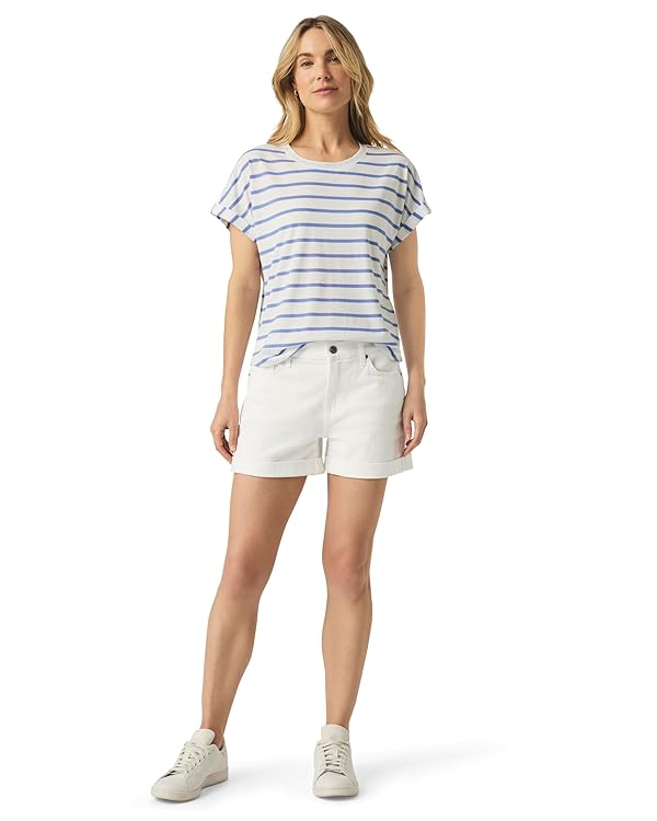 Splendid Women's Skye Short-Sleeve Stripe Tee Shirt
