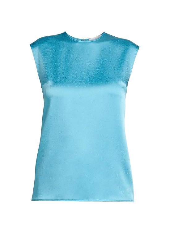 Satin Sleeveless Top