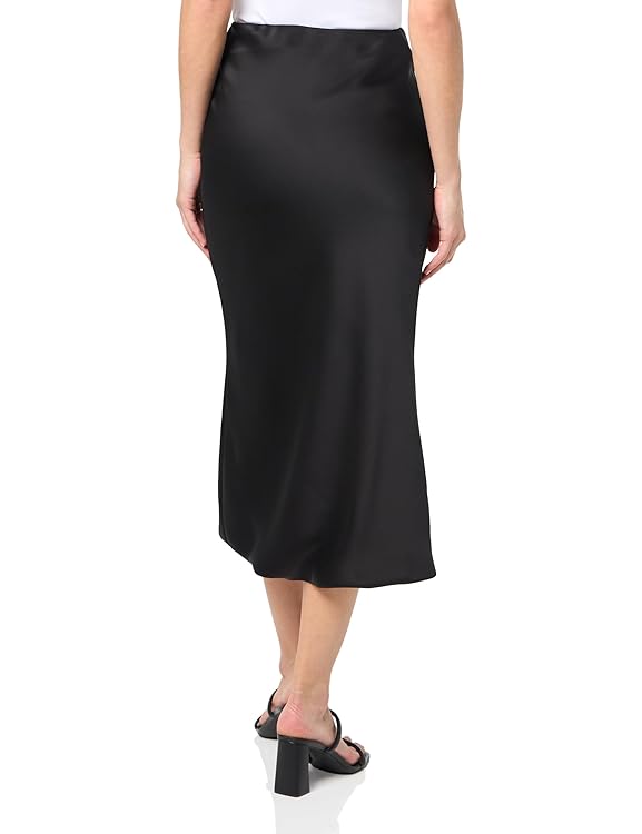 Norma Kamali Women's Bias Obie Skirt to Midcalf