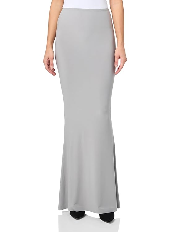 Norma Kamali Women's Obie Long Skirt