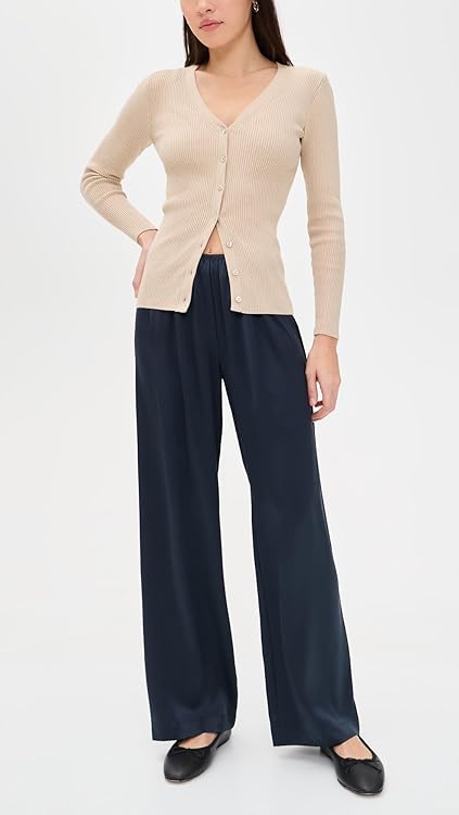 DONNI. Women's Silk Pants