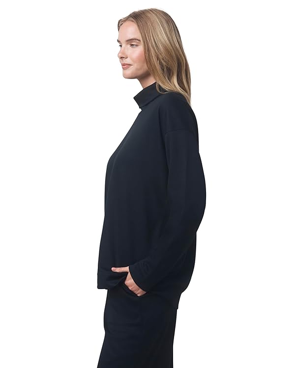 Splendid Women's Splendid X @Cellajaneblog Mock Neck