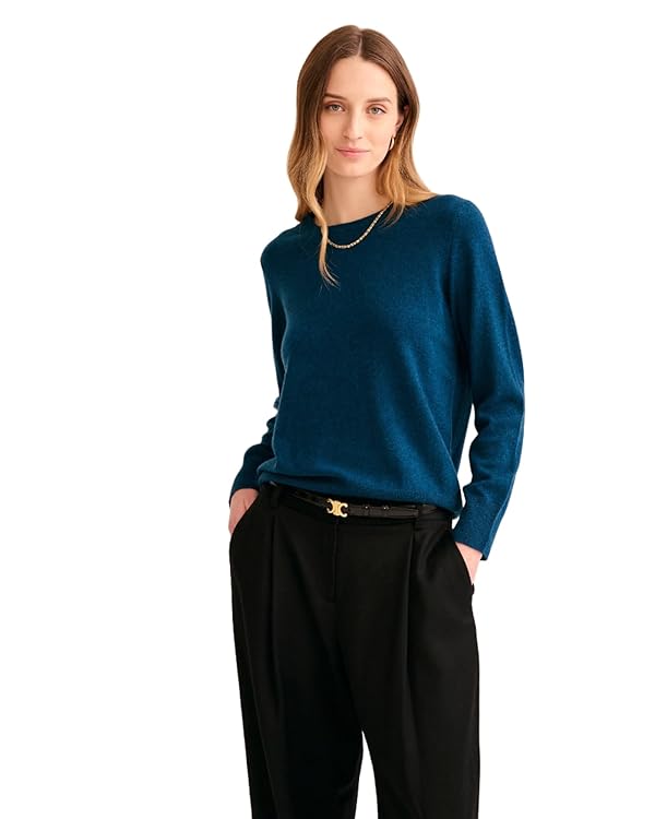 NAADAM Women's The Original Cashmere Crewneck Sweater