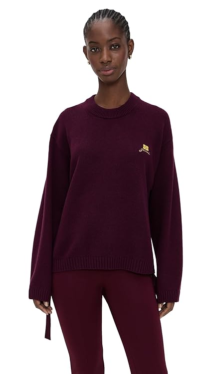 Ganni Women's Future Wool Mix Oversized Sweater